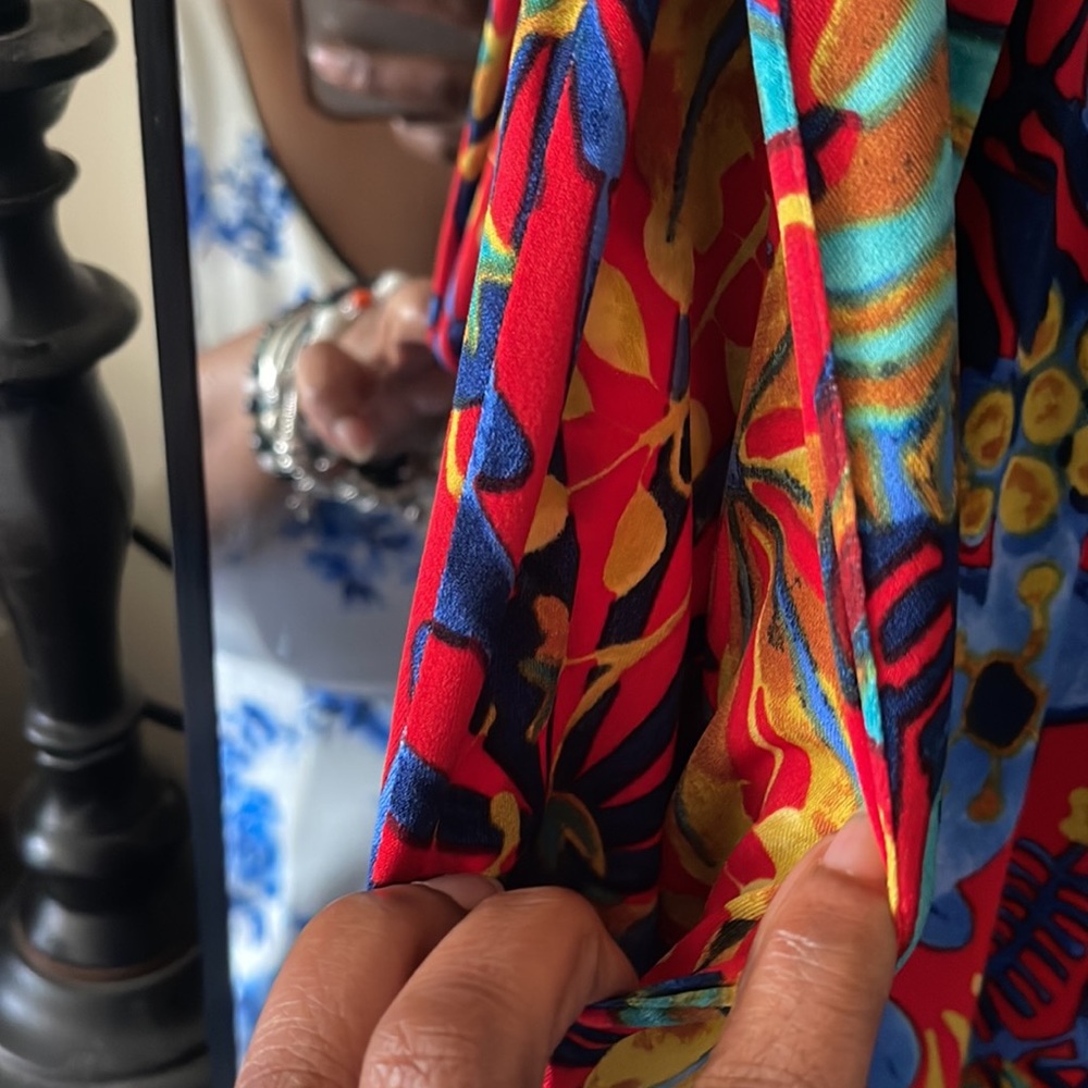 Rebdolls Colorful Floral Maxi Skirt - Picture 3 of 8
